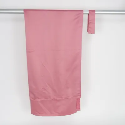 Rideau plissé (Rose) de Magma Polyester