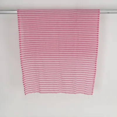 Serviette de plage (Rouge, Blanc) de El Corte Inglés Coton