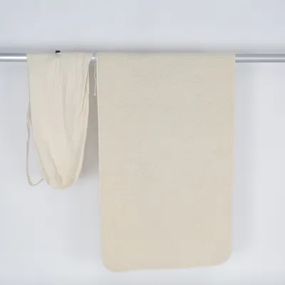 Tapis à poils longs (Beige)