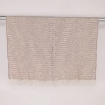 Filt (Grå, Vit) från Klippan Ull