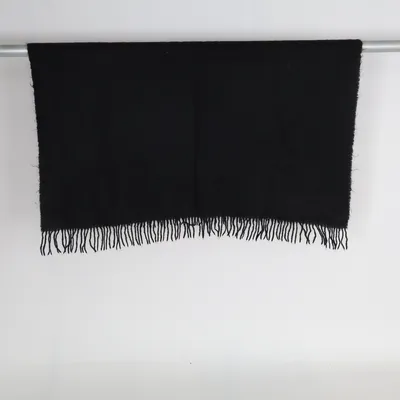 Blanket (Black) from Stackelbergs Mohair, Nylon, Wool