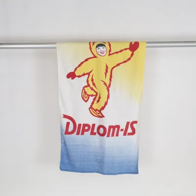 Bath towel (Yellow, Red, White) from Diplom