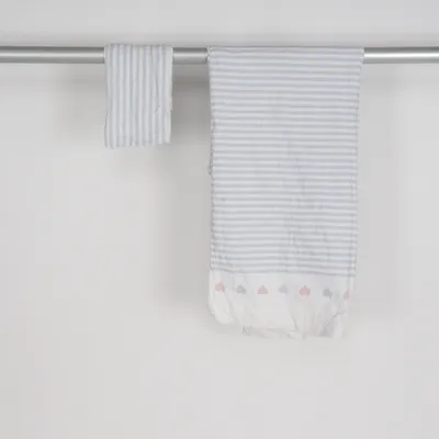 Bed set (White, Blue, Pink) from BOB Cotton