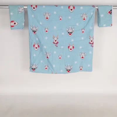 Bäddset (Grå, Blå, Vit) från Primark Home Bomull