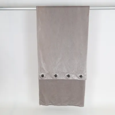 Rideau passe tringle (Gris) de Jotex Polyester