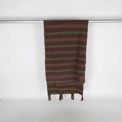 RIdeau occultant (Marron, Jaune) Coton