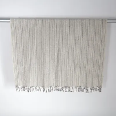 Pläd (Beige, Grå) från Klippan Ull