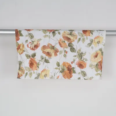 Nappe de table (Blanc, Jaune, Marron) de Waltherschied Coton, Viscose