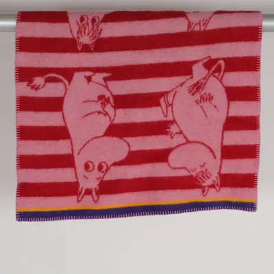 Babyfilt (Röd, Rosa) från Klippan Ull