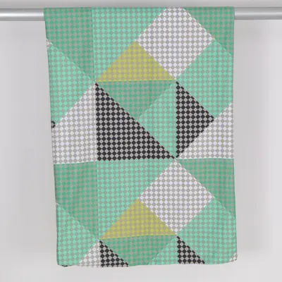 Duvet cover (Green, Multicolored) from Meradiso Polyester
