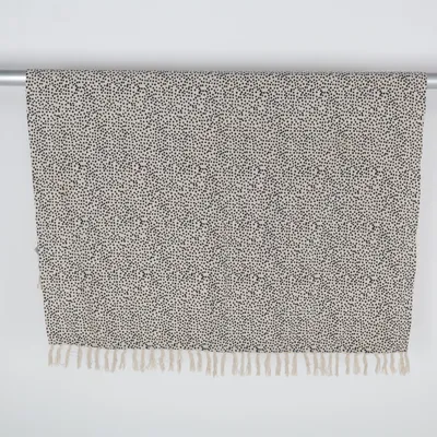 Plaid (Beige, Sort) fra Rusta Home Bomuld, Polyester