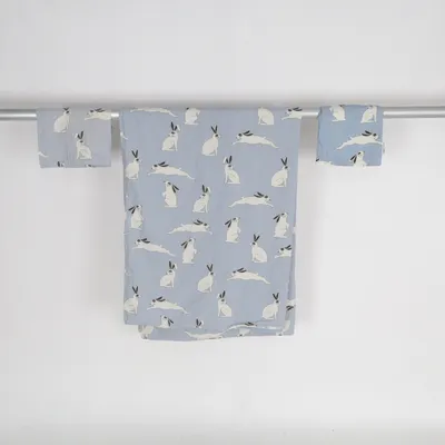 Bed set (Blue) from Mini Rodini Home Organic cotton, Polyester