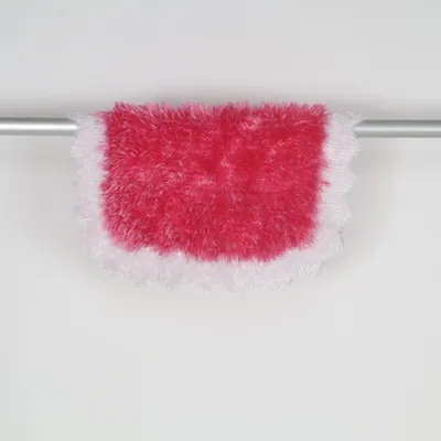 Tapis à poils longs (Rose, Blanc)