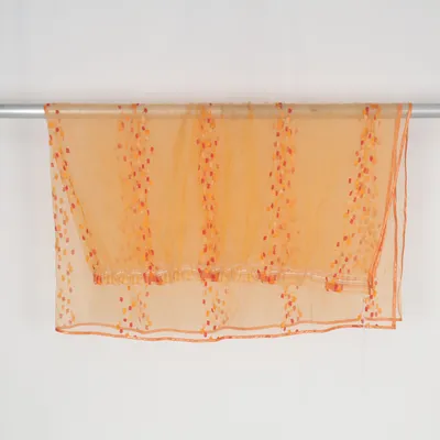 Gordijn aan roede (Oranje, Meerkleurig)