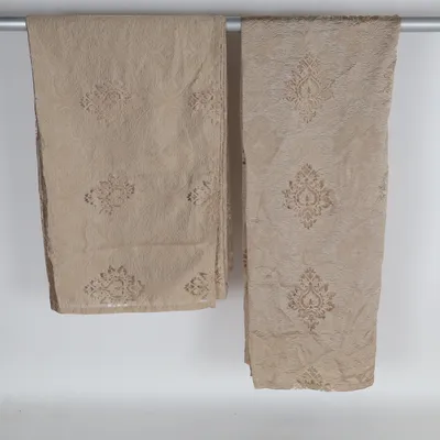 Gordijn aan roede (Beige)