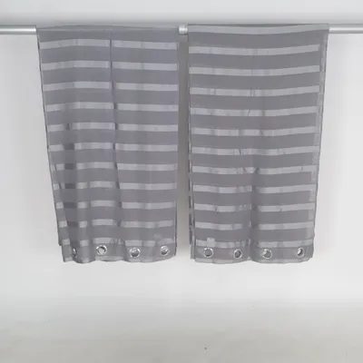 Rideau à œillets (Gris) Polyester