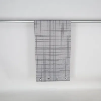 Öljettgardin (Grå) från Trygg Textil