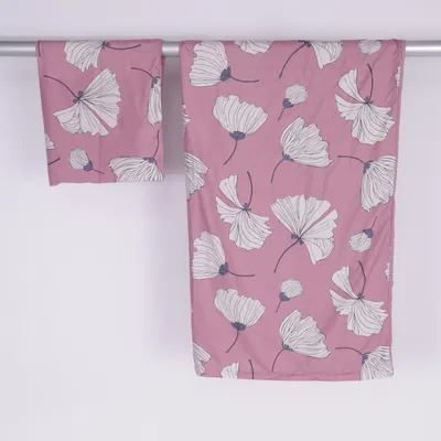 Bäddset (Rosa, Flerfärgad) från TCM Polyester