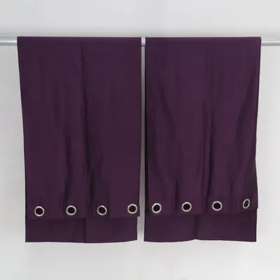 Rideau à œillets (Violet)