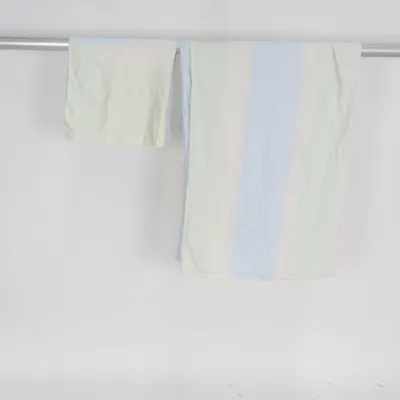 Bed set (Blue, White) from Living Art