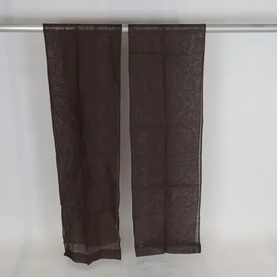 Rideau passe tringle (Marron) de Hemtex