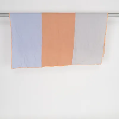 Filt (Orange, Blå, Grå) från Rasmussons