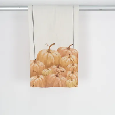 Table runner (Orange, Beige, Brown) from H&M Home Cotton