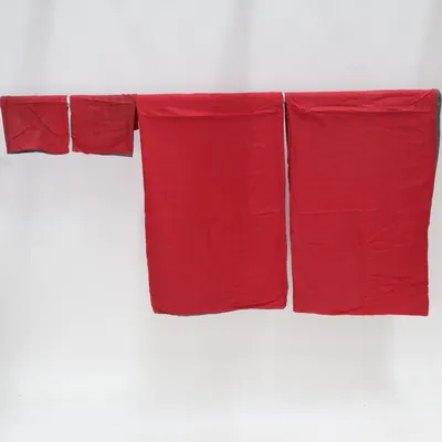 Bed set (Red, Gray) from Meradiso Cotton