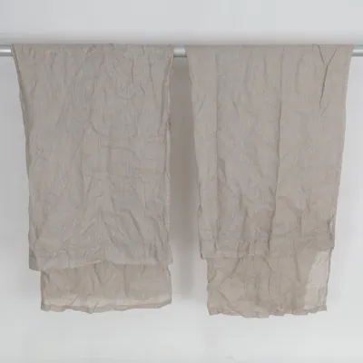 Gardinfag (Beige) fra Åhléns Linned
