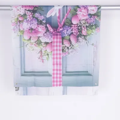 Shower curtain (Green, Multicolored)