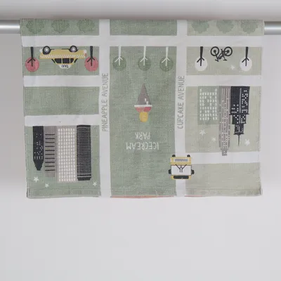 Playmat (Green, White, Yellow) from H&M Home Cotton