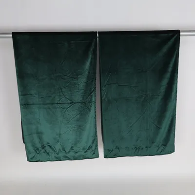 Zonverduisterende gordijnen (Groen) van Jotex Polyester