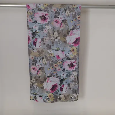 Rideau à œillets (Bleu, Multicolore) de Easy Home Polyester