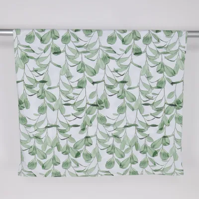 Bordsduk (Grön, Vit) från H&M Home Bomull