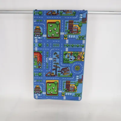 Lekmatta (Blå, Flerfärgad) från Matt-Tema