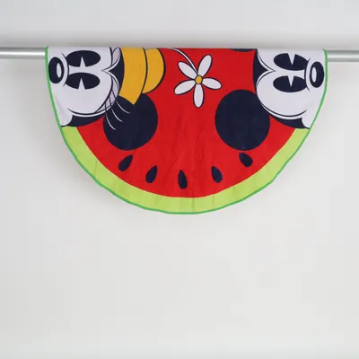 Strandhandduk (Röd, Grön, Svart) från Disney Store Bomull