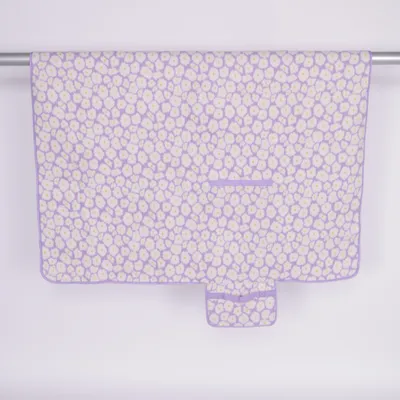 Picnic blanket (Purple, White) from Lagerhaus Polyester