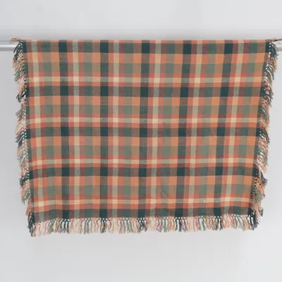 Plaid (Green, Brown, Multicolored) from J & E Serholt Cotton