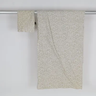 Bed set (White, Green) from Høie of Scandinavia Cotton
