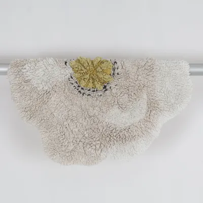 Hoogpolig vloerkleed (Beige, Geel, Wit) van H&M Home Katoen