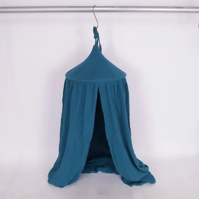 Bed canopy (Blue, Petrol green) from Babo Cotton