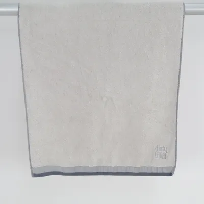 Bath towel (Gray) from Dirty Linen Cotton