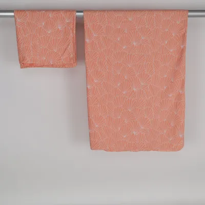 Bäddset (Orange, Vit) från Tchibo Återvunnen polyester