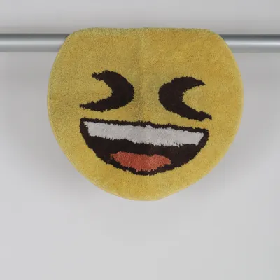 Badrumsmatta (Gul) från Emoji