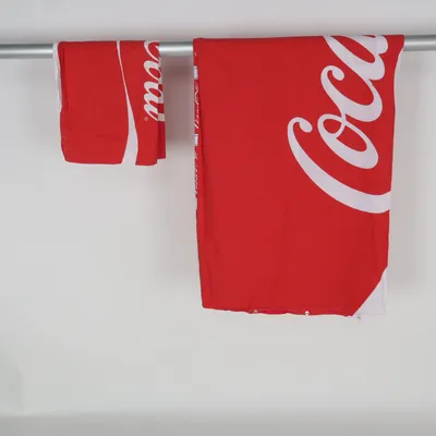 Bettwaren (Rot, Weiß) von Coca Cola Baumwolle