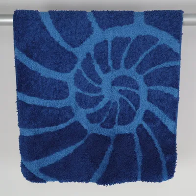 Badmat (Blauw) van Kleine Wolke Polyester