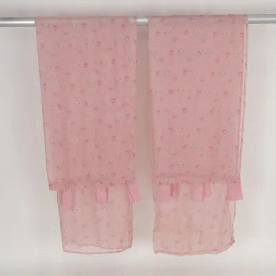 Paneelgordijnen (Roze) van My Home Katoen, Polyester