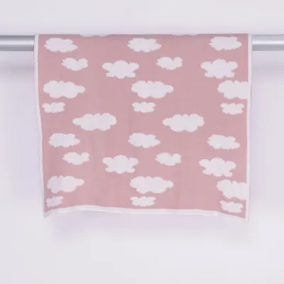 Babyfilt (Vit, Rosa) från Form Living Akryl