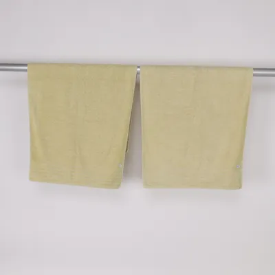 Badlakan (Gul) från Living by Hemtex Bomull