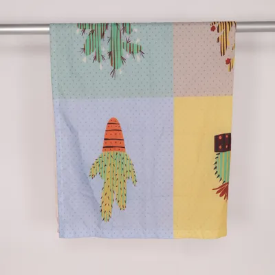 Shower curtain (Blue, Yellow, Green, Multicolored) from Abakuhaus Polyester